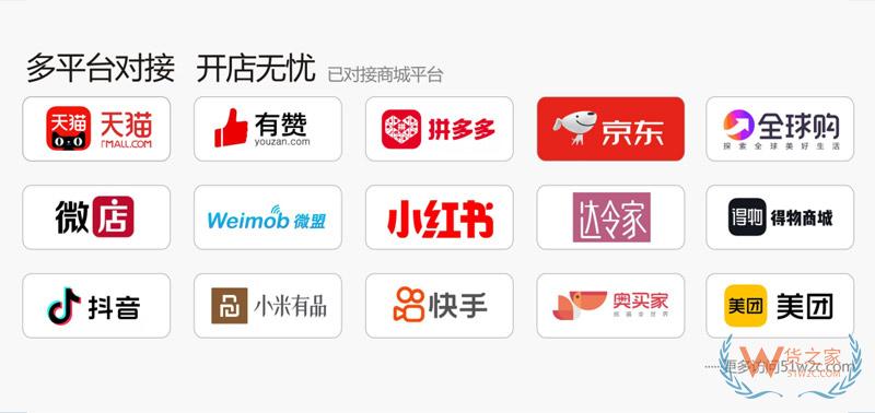 京東、拼多多、小紅書跨境全球購店,有贊,微店跨境海淘等商城對接-貨之家